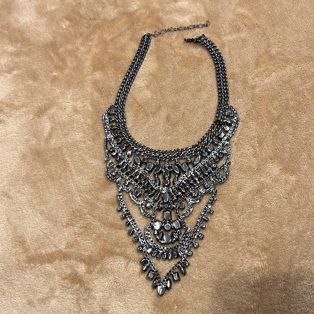 Chunky Gothic Statement Necklace - image 3